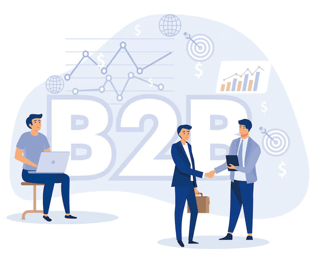 Successful business connection